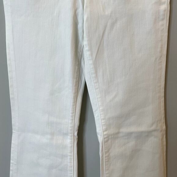J.Crew Bootcut Jean 2003 Super Stretch Denim Vacation Date Trip CH692 White 25T - Picture 5 of 16